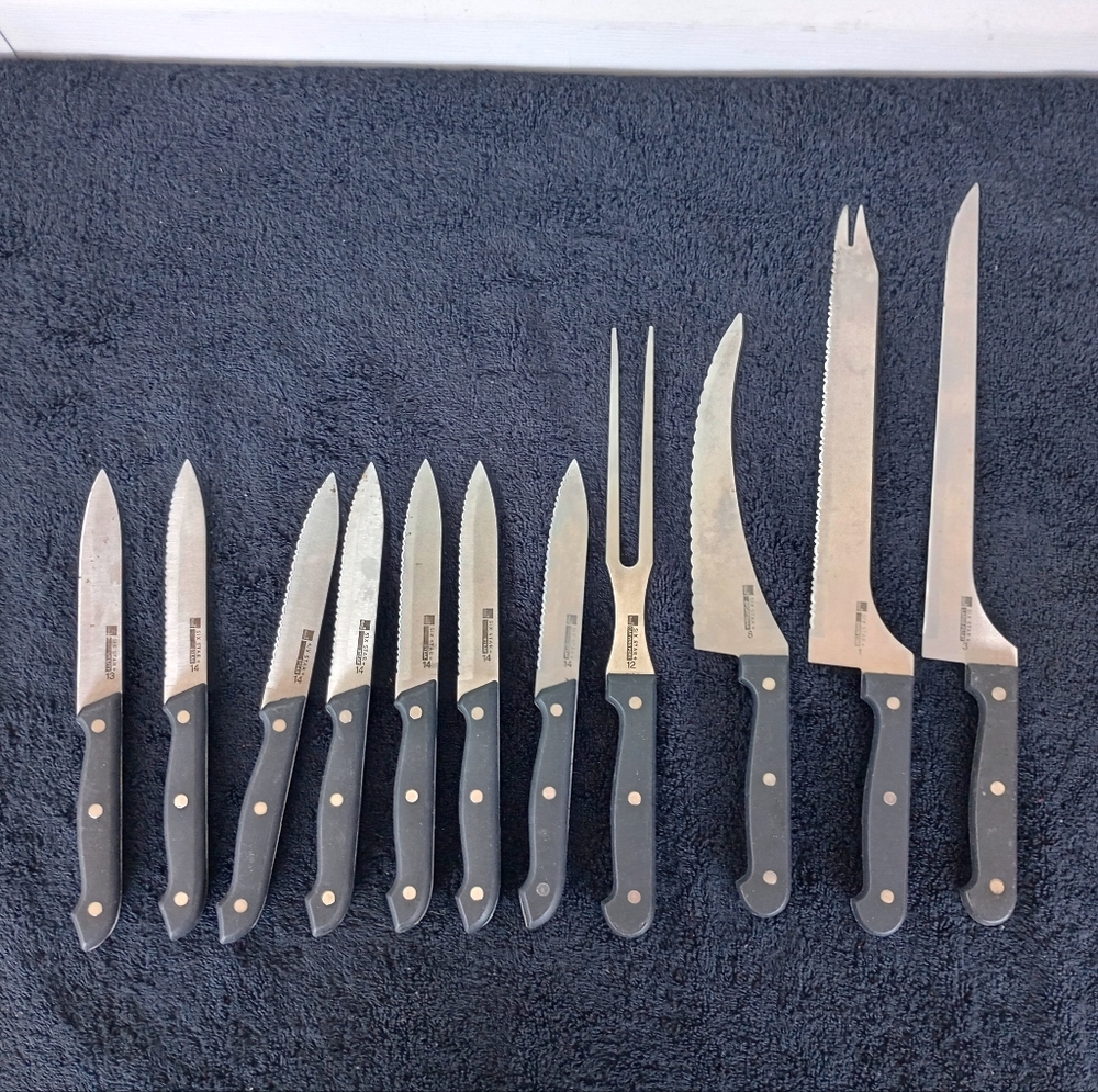 Ronco Six Star knife set of 11